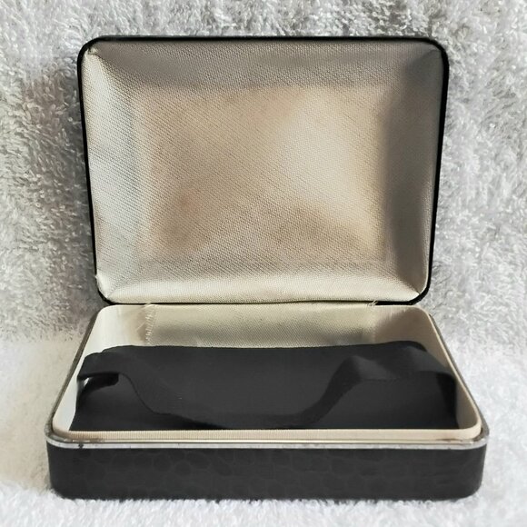 Antique Faux Alligator/Crocodile Skin Double Deck Gin Card Case!! - Picture 5 of 5